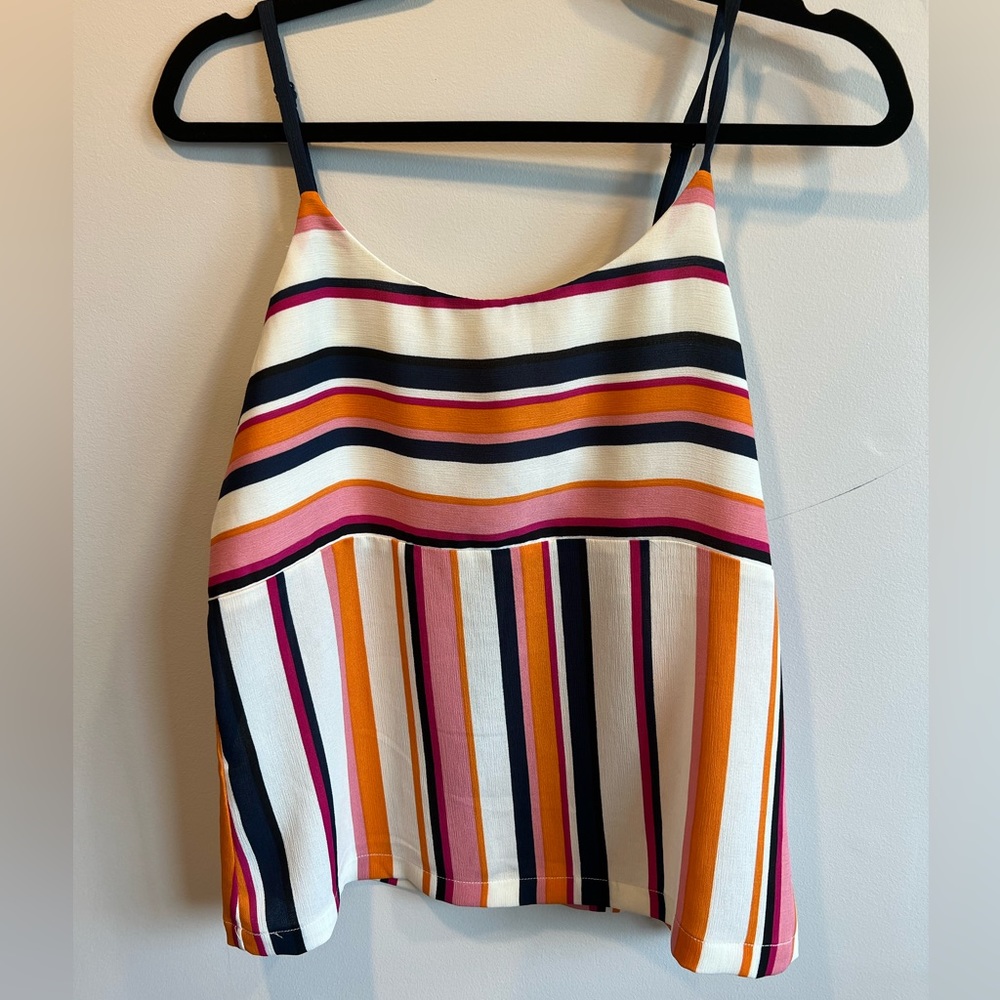 Selected Femme Colorful Striped Top
